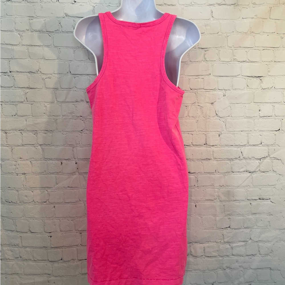 J. Crew Barbiecore outlet dress - Picture 4 of 7